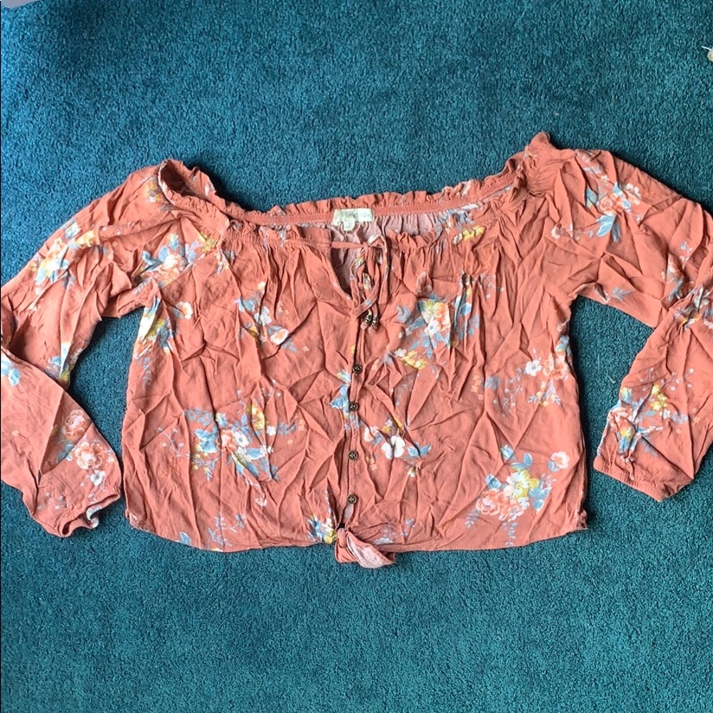 Rewind Off the Shoulder Shirt